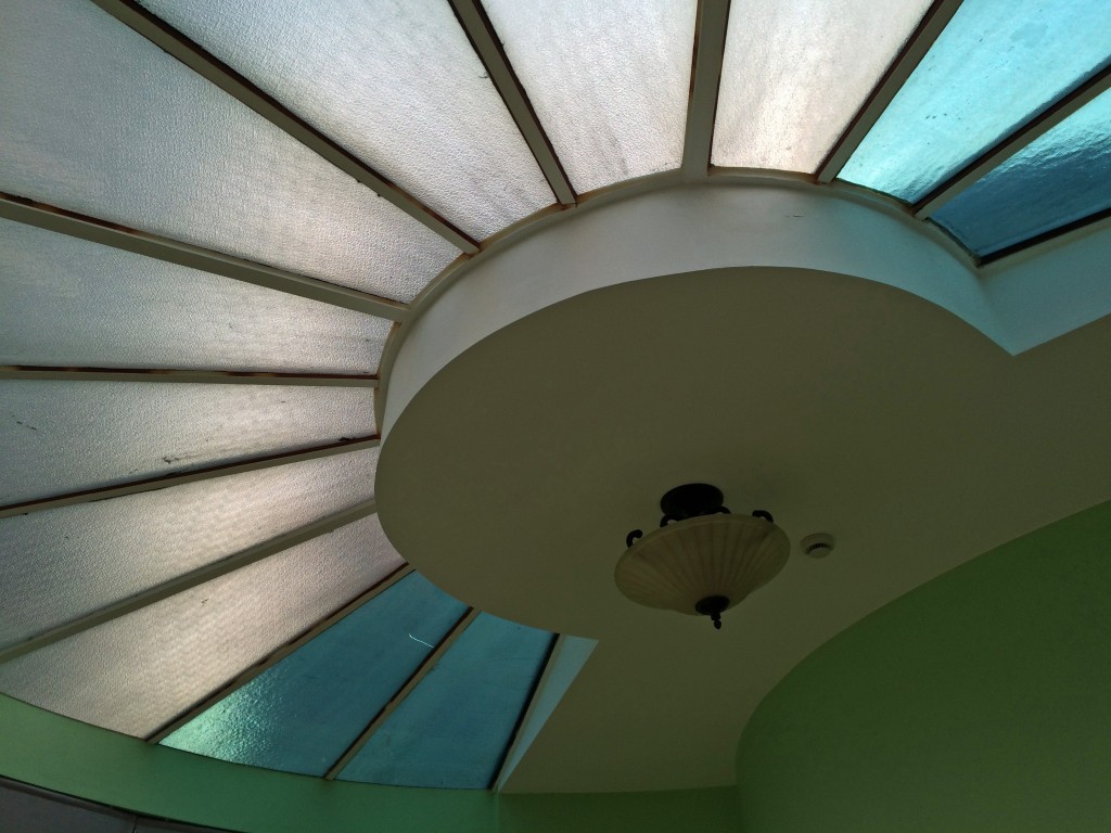 Green House sun room ceiling