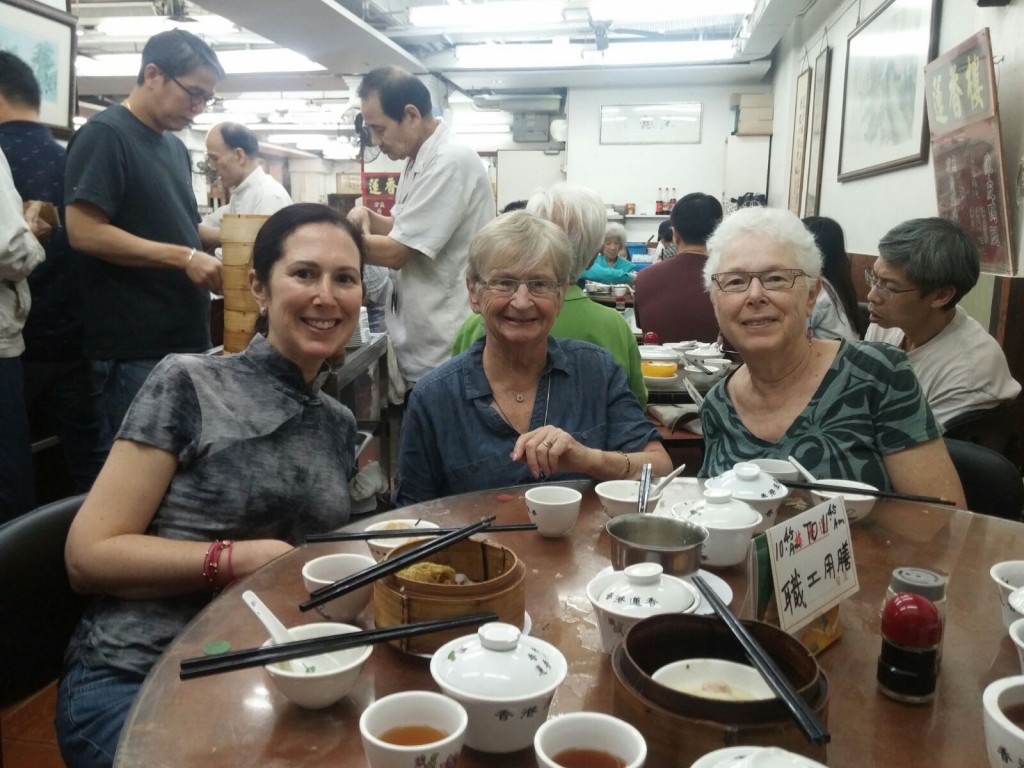 With Mom and Mary in Lin Heung