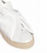 white shoe up close